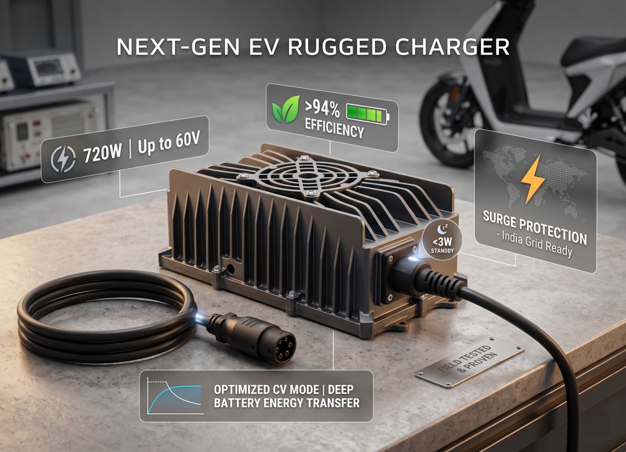 Next-gen rugged EV charger